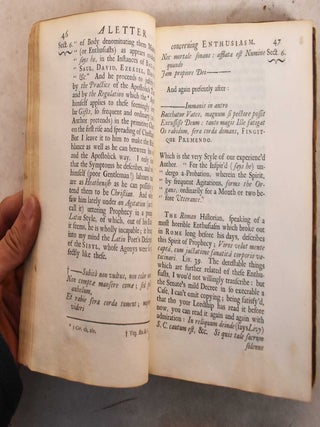Characteristicks of Men, Manners, Opinions, Times: In Three Volumes.