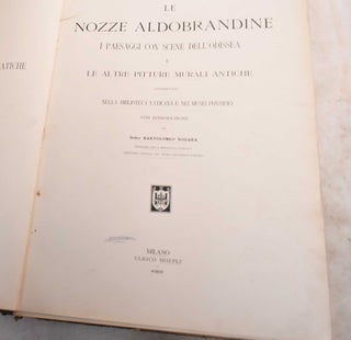 Item #191337 Le Nozze Aldobrandine: I Paesaggi con Scene Dell'Odissea e le Altre Pitture Murali...