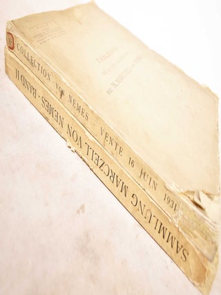 Item #191415 Collections Marczell von Nemes: Catalogue des Tableaux. Sammlung Marczell von Nemes...