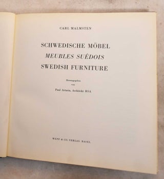 Schwedische Mobel. Swedish Furniture.