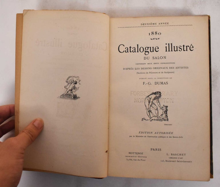 Item #19156.1 1880 Catalogue Illustre du Salon. F.-G Dumas.