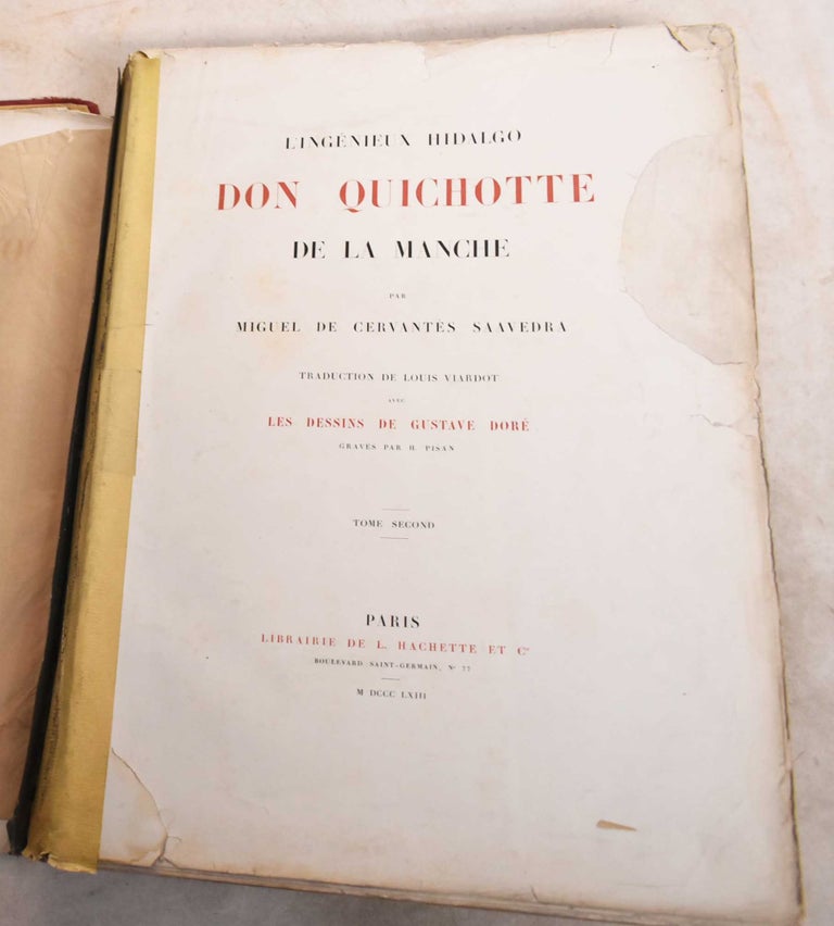Item #191572 L'Ingenieux Hidalgo Don Quichotte de la Manche (Tome Second). Miguel de Cervantes Saavedra.