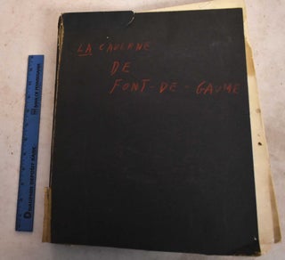 Item #191689 La Caverne de Font-de-Gaume aux Eyzies (Dordogne). Louis Capitan, Henri Breuil, D....