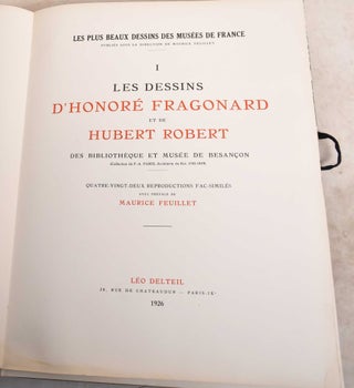 Les Dessins d'Honore Fragonard et de Hubert Robert des Bibliotheque et Musee de Besancon Dresse par Maurice Feuillet