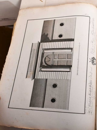 Plans et Dessins Tires de la Belle Architecture; ou, Representations d'Edifices Executes ou Projettes en CXV Planches, Avec les Explications Necessaires
