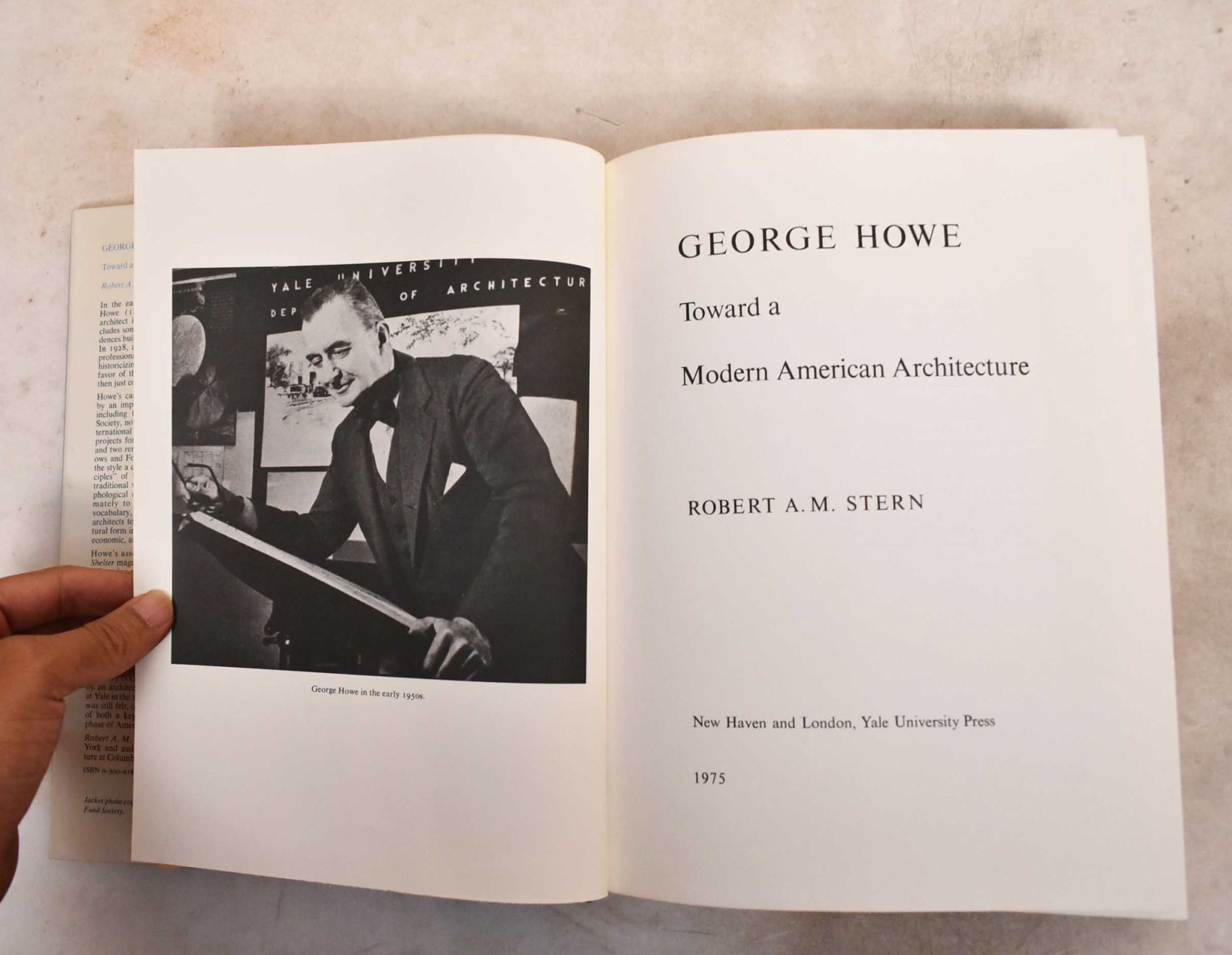 George Howe : Toward a modern American architecture | Robert A. M Stern