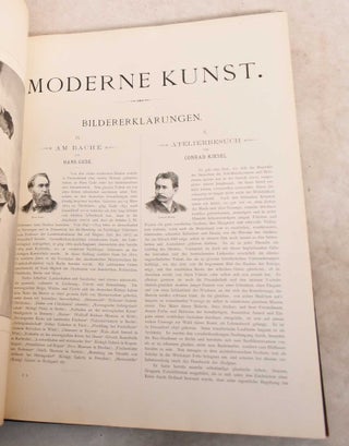 Moderne Kunst in Meister-Holzschnitten Nach Gemalden Beruhmter Meister der Gegenwart, I, II, III, and IV Band