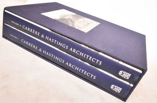Item #191874 The Architecture of Carrere & Hastings, Volume I & II. Mark A. Hewitt