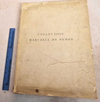 Item #191966 Collection Marczell de Nemes: Tableaux, Tapisseries, Emaux de Limoges, Miniatures...