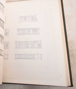 L'Architecture Privee au XIXe Siecle (Deuxieme Serie). Nouvelles Maisons de Paris et des Environs, (Volume 2 & 3)