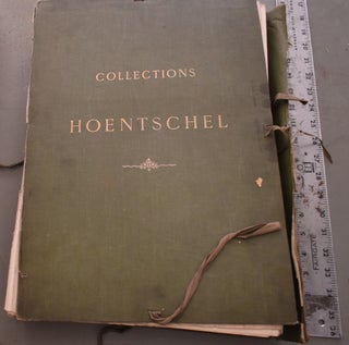 Item #191983 Collections Georges Hoentschel: Notices Andre Perate et Gaston Briere. Tome III....