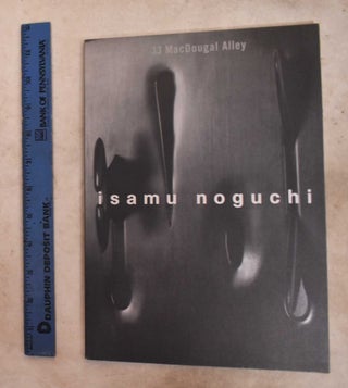Item #192059 33 MacDougal Alley: The Interlocking Sculpture of Isamu Noguchi: September 12 -...