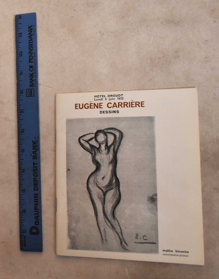 Item #192231 Eugene Carriere: Dessins. Hotel Drouot.