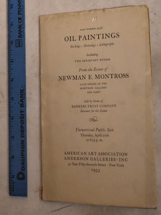 Item #192436 American paintings by Ryder, Inness, Hassam, Wyant, Tryon, Murphy, Walker, and...