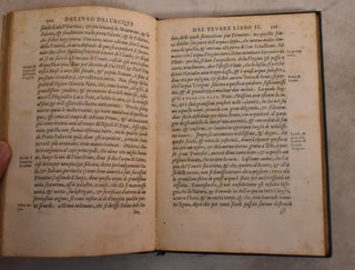 Del Tevere Di M. Andrea Bacci Medico Et Filosofo, Libri Tre, Ne' Quali si Tratta della Natura, & Bonta dell' acque Antiche di Roma, del Nilo, del Po, dell' Arno, & D'Altri Fonti, & Fiumi del Mondo.
