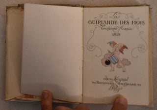 Item #192562 La Guirlande des Mois: Troisieme Annee, 1919. Not Identified
