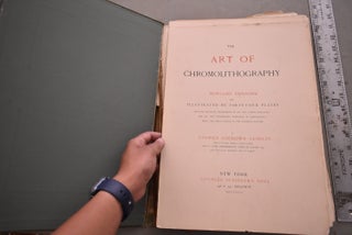 The art of chromolithography. Popularly explained and illustrated by forty-four plates showing separate impressions of all the stones employed: and all the progressive printings in combination, from the first colour to the finished picture