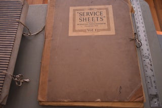 Item #192871 Architectural Service Corporation: Service Sheets, Vol I