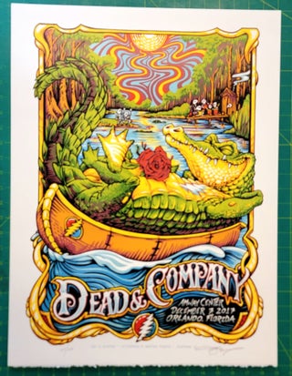 Item #195105 Dead and Company- 2017 - Tour Poster - Orlando FL. Dec 7, 2017