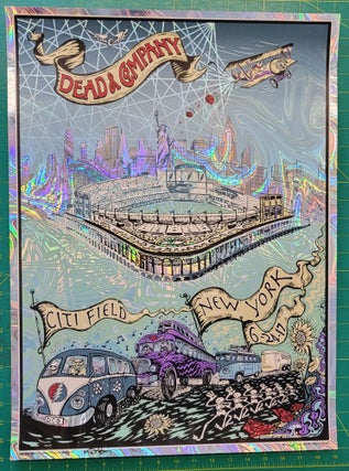 Item #195145 Dead and Company- 2017 - Tour Poster - New York City June 24, 2017 Citi Field