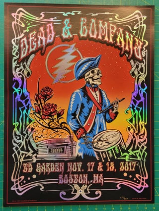 Item #195158 Dead and Company- 2017 - Tour Poster - Boston, MA. Nov 17-18, 2017 Boston Garden