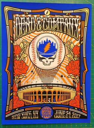Item #195166 Dead and Company- 2017 - Tour Poster - New York City. Jun 24, 2017