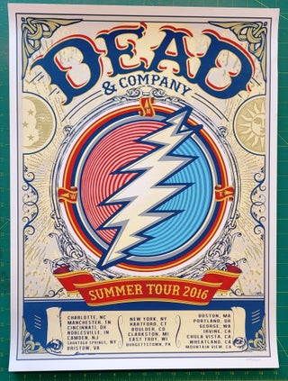 Item #195293 Dead and Company- 2016 - Tour Poster - Summer Tour 2016