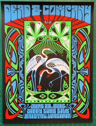 Item #195295 Dead and Company- 2016 - Tour Poster - Bristow, VA. June 23, 2016 Jffy Lube Live