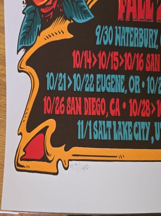 Bob Weir and Wolf Brothers - 2022 - Poster - VIP - Fall 2022 Tour