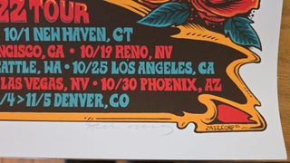 Bob Weir and Wolf Brothers - 2022 - Poster - VIP - Fall 2022 Tour