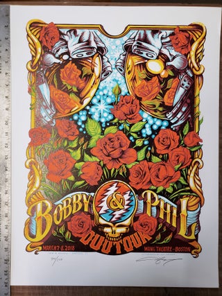 Item #195389 Bobby and Phil- 2018 - Tour Poster - Boston, MA. Mar 7-8, 2018