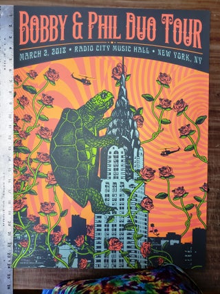 Item #195393 Bobby and Phil- 2018 - Tour Poster - New York City, NY. Mar 3, 2018