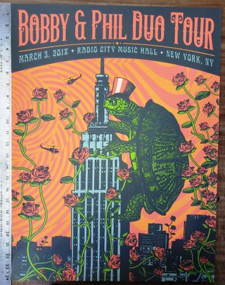 Item #195394 Bobby and Phil- 2018 - Tour Poster - New York City, NY. Mar 2, 2018