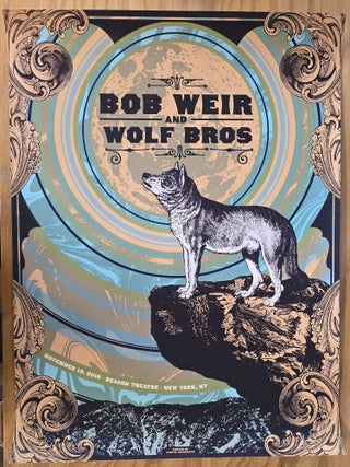 Item #195398 Bob Weir and Wolf Brothers - 2018 - Poster - New York City - Beacon Theater, Nov....