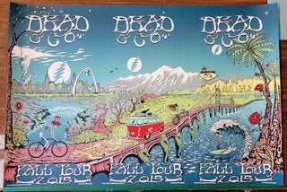 Item #195647 Dead and Company - Poster - 2015 - Fall Tour - Tour Poster Tryptich