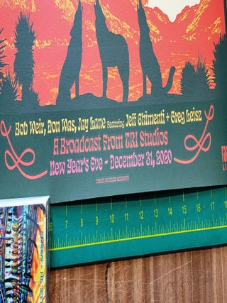 Bob Weir and Wolf Brothers - 2020 - Tour Poster - TRI Studios. Dec 31, 2020