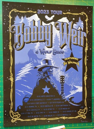 Bob Weir and Wolf Brothers - 2023 - Tour Poster - WInter Tour