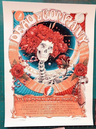 Item #195829 Dead and Company - 2022 - Tour Poster - Summer Tour poster