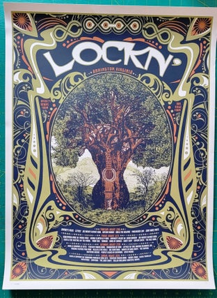 Item #197590 Lockn' - 2018 - Poster - Infinity Downs Farm and Oak Ridge Farm, Arrington, VA