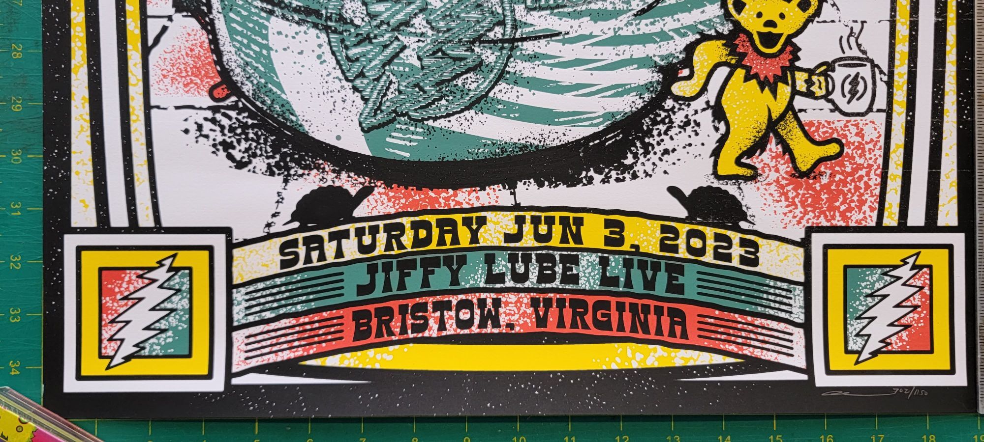 Dead and Company - 2023 - Final Tour - Poster - VIP - Bristow, VA