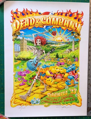 Item #197626 Dead and Company - 2023 - Tour Poster - 05-08 - Final Tour - VIP - Ithaca, NY Barton...