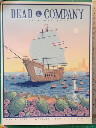 Item #197629 Dead and Company - 2023 - Tour Poster - 06-09 - Final Tour - VIP - Chicago, IL...