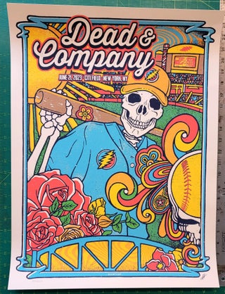 Item #197635 Dead and Company - 2023 - Tour Poster - 06-22 - Final Tour - VIP - New York, NY Citi...