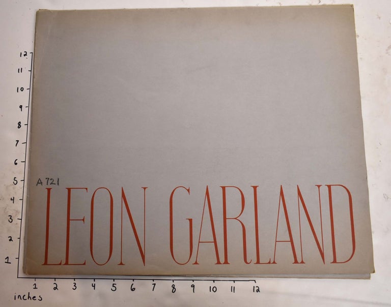 Item #19802 Leon Garland: Ten Color Reproductions of His Paintings. Leon Garland.