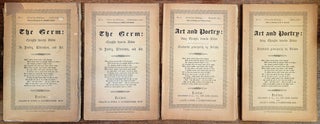 Item #198997 The Germ : Thoughts towards Nature in Poetry, Literature and Art. Nos. 1 - 4. [All...