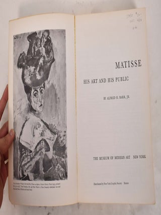 Matisse: His Art and His Public