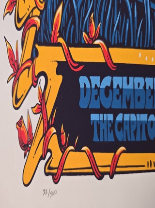 Bob Weir and Wolf Brothers - 2023 - Poster - VIP - Port Chester, NY - Capitol Theater, Dec. 12-17, 2023