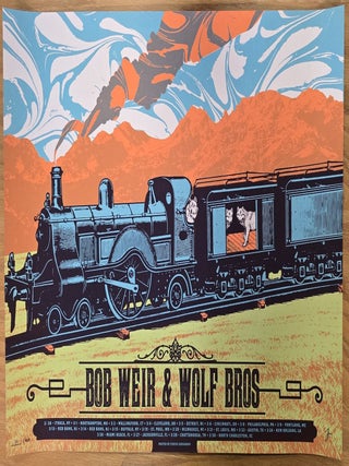 Item #205965 Bob Weir and Wolf Brothers - 2019 - Poster - VIP - Spring Tour