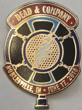 Item #206371 Dead and Company - 2016 - Summer Tour - Pin - Noblesville, IN - Klipsch Music...