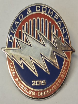 Item #206382 Dead and Company - 2015 - Fall Tour - Pin - Inglewood, CA - The Forum, Dec. 30, 2015...